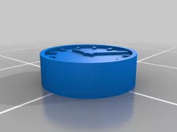TT round platform clock