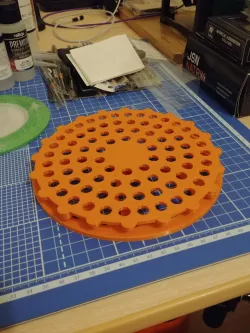 turntable 170 mm for airbrush for 608 bearing