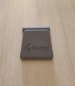 Universal Phone Stand [Flutter logo]