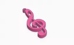 Violin Key tag