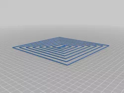 Voxelab Aquila bed leveling test will work with any 220x220 print bed