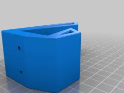 Wall mounted headset stand with cable holder