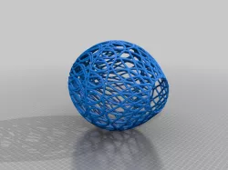 wire egg lamp shade