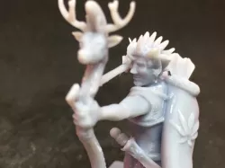 Wood Elf Ranger with Gold Stag Bow
