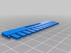 12 Well comb 1.5mm thick