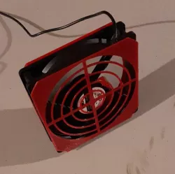 120mm computer fan to desk fan mount