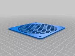 120mm hexagon bestagon fan grill