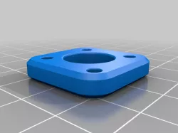 13mm Center Portable Antenna Guy Plate
