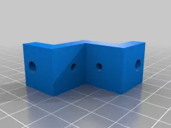 20mm square tube corner bracket
