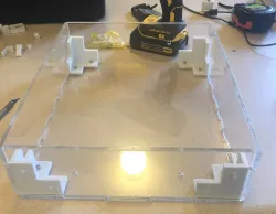 Acrylic Corner Bracket