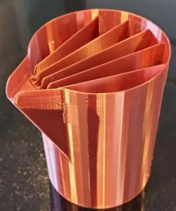 Acrylic Paint Pour Split Cup, 6 Segments