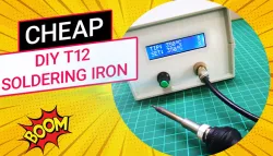 Adjustable Temp. Control Cheap T12 Soldering Iron