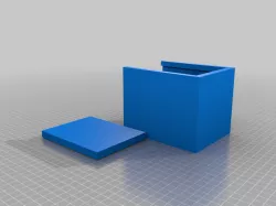 Airsoft pellet box