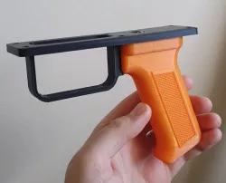 AK handle mount for spearguns/spearfishing/etc
