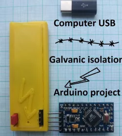 Arduino isolated programmer