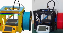 BabyCube - small CoreXY 3D printer with linear rails