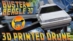 Back to the Future Delorean Drone