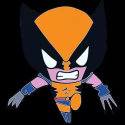 Badge chibi Wolverine