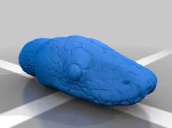 Ball Python head (file fixed!)