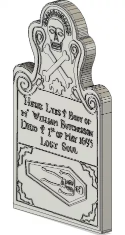 Billy Butcherson Tombstone (Hocus Pocus)