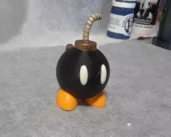 Bombomb Pre-Supported For Resin Printing