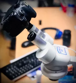 Canon microscope optical adapter 