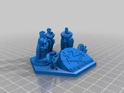 Catan Largest Army Trophy - Multimaterial