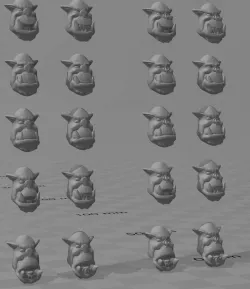 Cavmanic's Orcish Heads