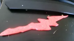 Cicada's Dagger cut in the middle