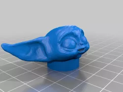 Colgate thread - Baby Yoda Cap
