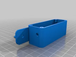 Configurable LM2596 case with optional power switch