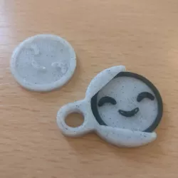 Cute Shopping Cart Token + Keychain (1€)
