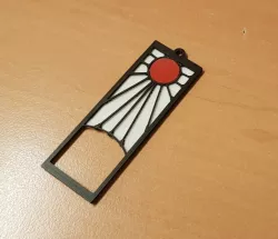 Demon Slayer Tanjiro Kamado earrings