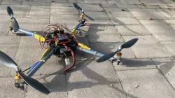 Drone quadcopter frame