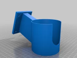 Dyson Supersonic under shelf mount holster