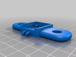 Ender 3 Pi Cam Front Case with holes for lights