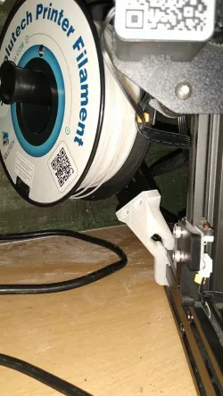 Ender 3 spool 45 deg. bracket re locator.