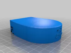 Ender 3 Touch Lamp and Scraper Housing