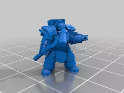 Epic scale grumpy siege legion leader