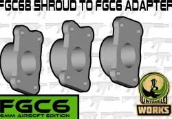 FGC-68 to FGC6 shroud adapter