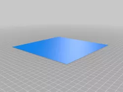 First Layer Square Tests 0.2mm