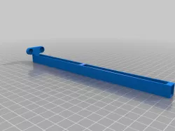 Foam Cutter Printed Guide Bar and Power Plug Grommet
