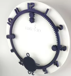 Gear clock