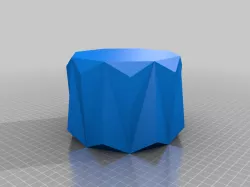Geometric planter - solid