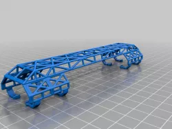 Grid for Dinky Toys Eagle (Version A with center bar)
