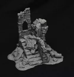Grimdark ruins 28mm scale