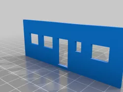 H0 Scale Residential Construction Yard