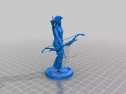 Half Wood Elf Archer