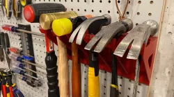 Hammer Pegboard Holder