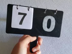Hand Scoreboard